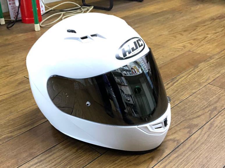 HJC フルフェイス Lサイズ シールド3枚付き　CS-15 HJC フルフェイス ヘルメット CS-15 Lサイズ シルバーミラー変え