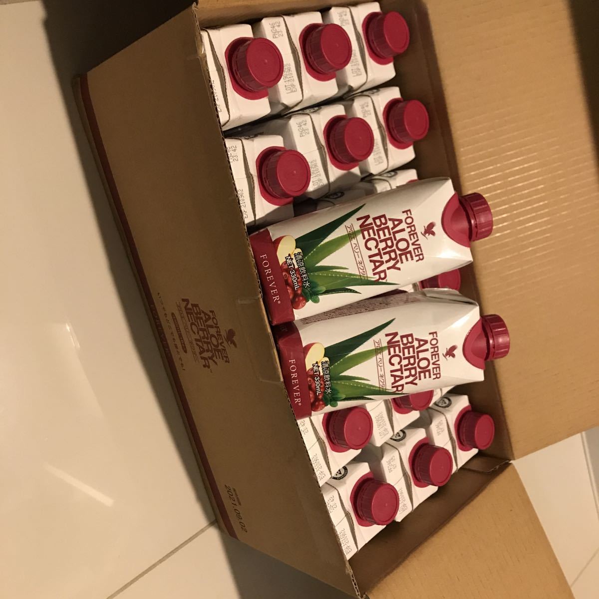 フォーエバー アロエベラジュース 330ml 公式通販 アロエベリー 