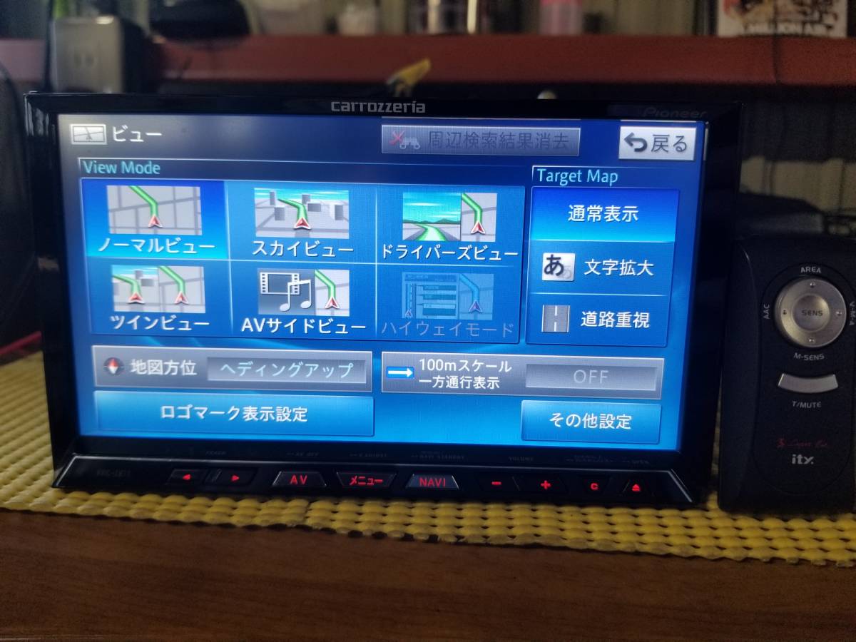カロッツェリア AVIC-ZH77 HDDナビ DVD carrozzeria CD カロッツェリア