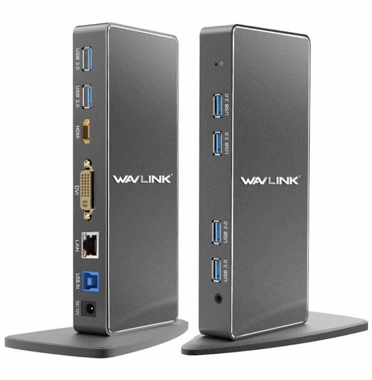  Wavlink USB 3.0 ユニバーサル ドッキングステーション USB-C縦置き アルミラップ トップ ドッキングステーション(その他)｜売買されたオークション情報、yahooの商品情報をアーカイブ公開 - オー その他