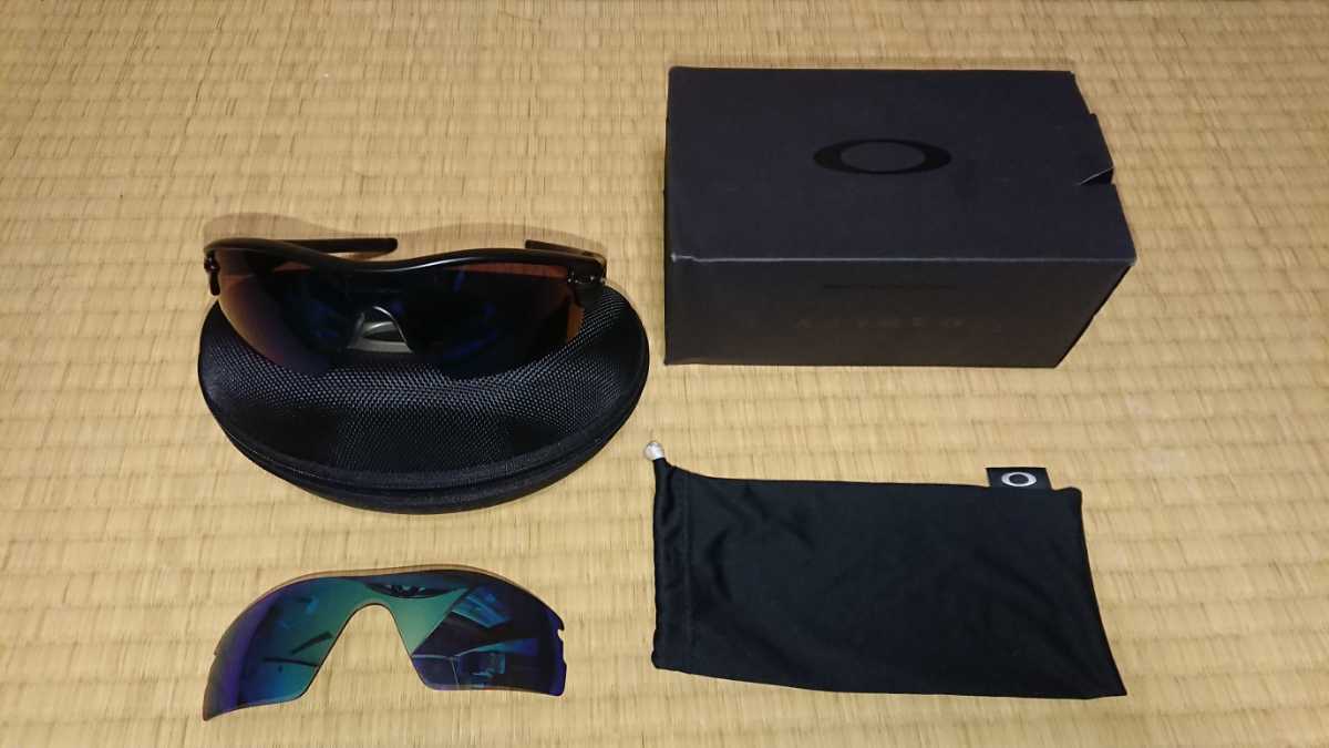 数量限定，HOT OAKLEY オークリー レーダー サングラス マットブラック(セル、プラスチックフレーム)｜売買されたオークション情報、yahooの商品情報をアーカイブ公開 - オークファン セル、プラスチックフレーム