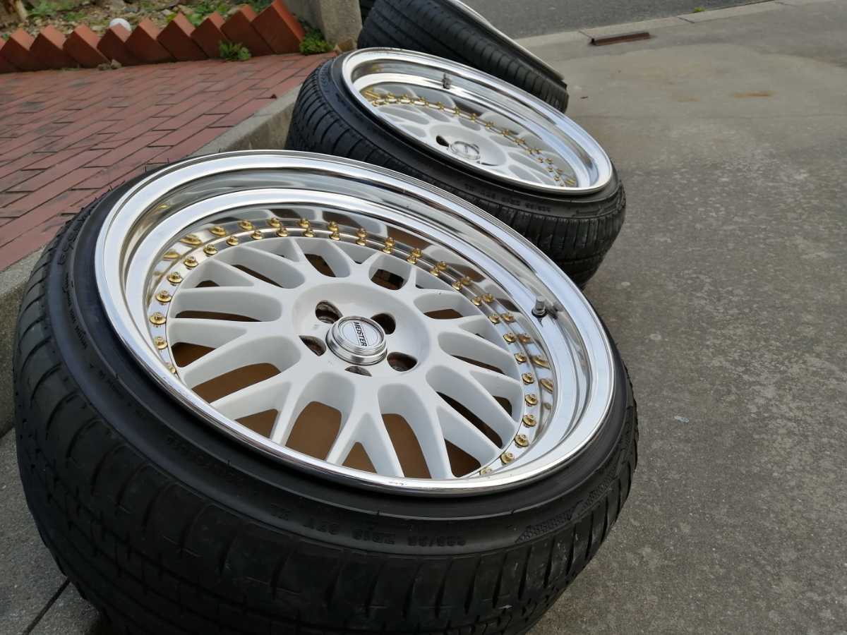 WORK MEISTER マイスターM1 9.5J+19 10J+13 225/35/18 100/5H 【公式通販】