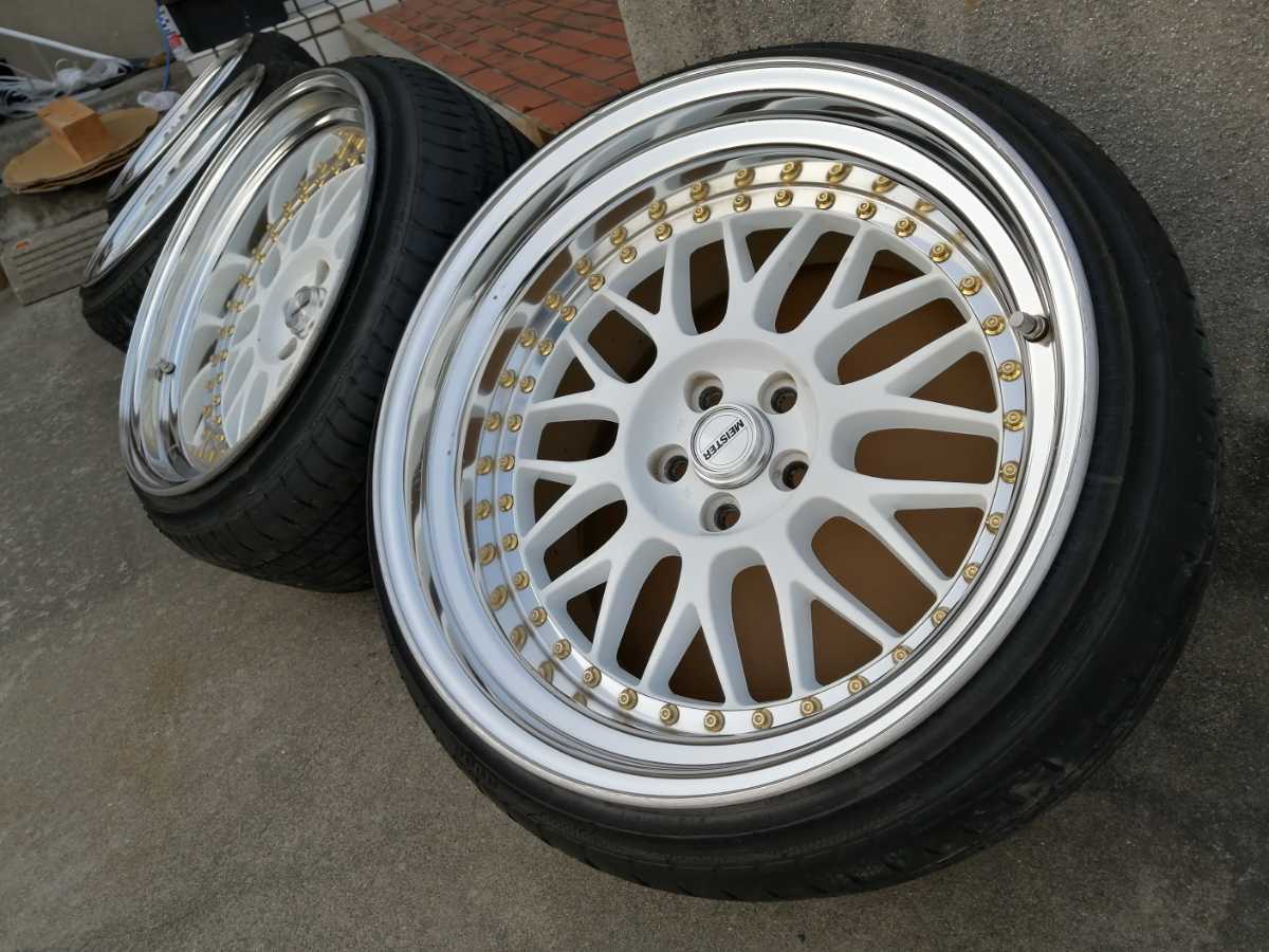 WORK MEISTER マイスターM1 9.5J+19 10J+13 225/35/18 100/5H 【公式通販】
