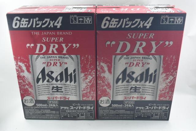 100%新品，新品 未開栓 アサヒ ASAHI スーパードライ 500ml 48本 2ケース 賞味期限 2020年10月 ビール(アサヒ)｜売買されたオークション情報、yahooの商品情報をアーカイブ公開 - オークファン ビール