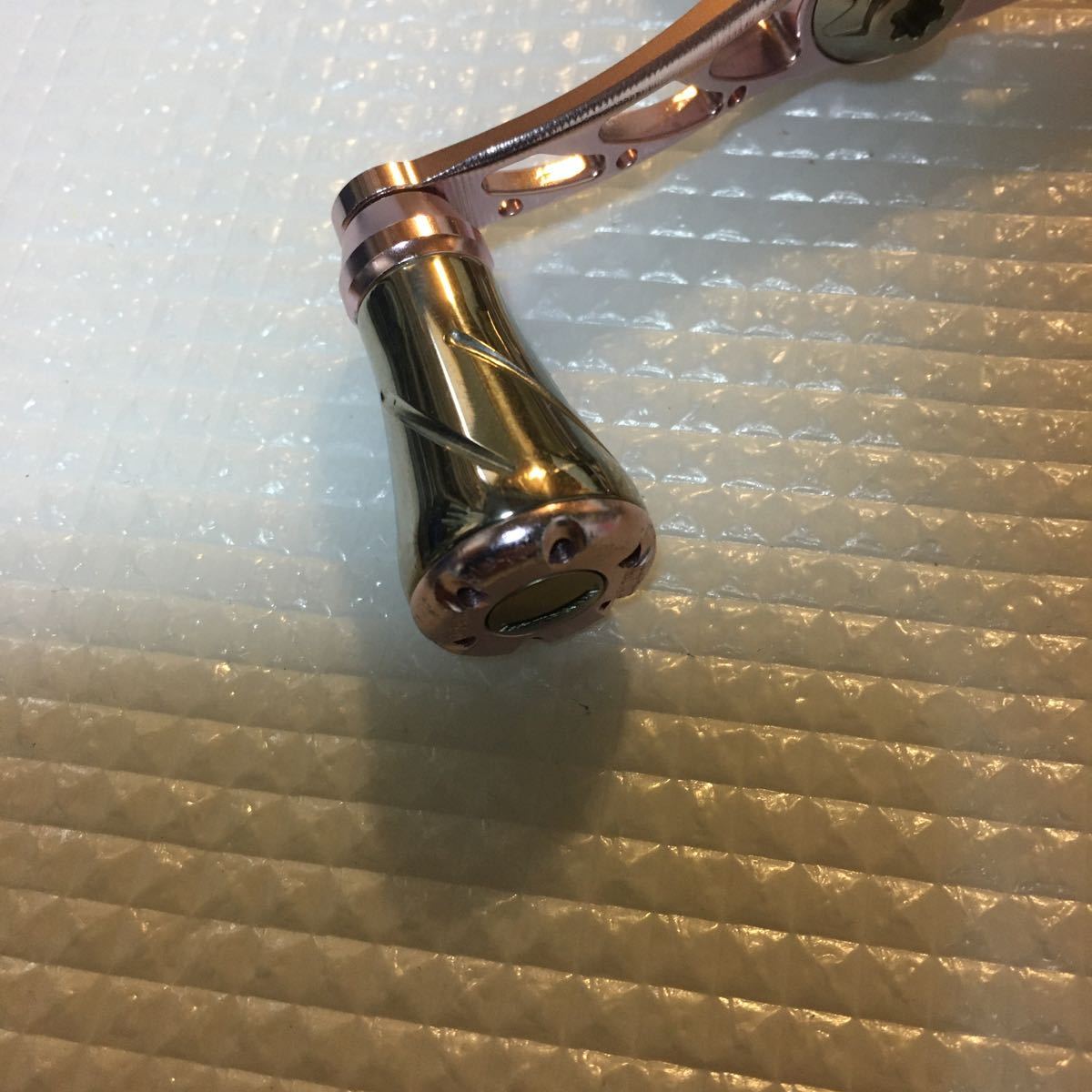 リブレ ダブルハンドル LIVRE ウイング WING 0 全7色リブレ 98mm フォルテノブ スピニング用ダブル リール ウイング98 LIMITED シマノs2 .: パープル