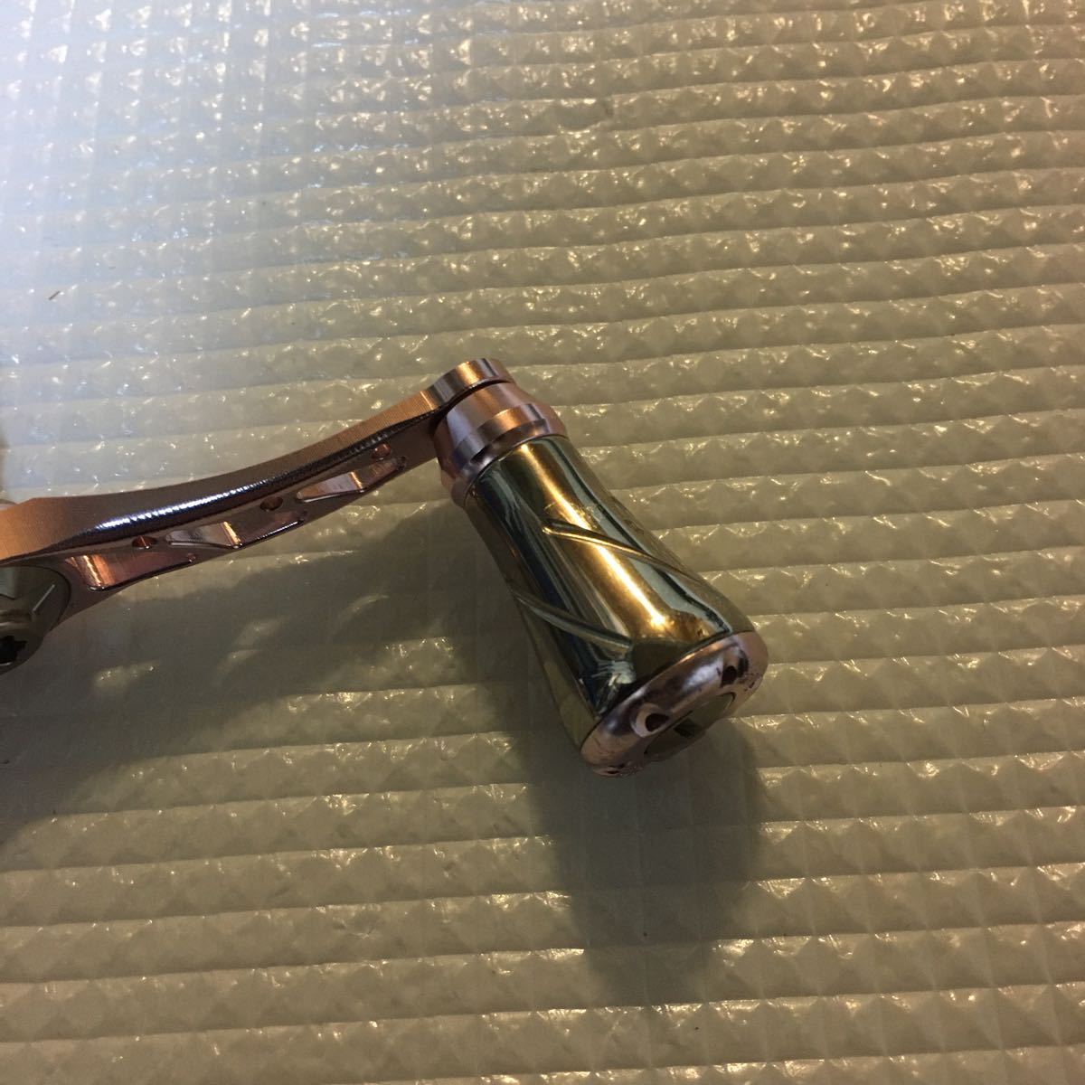 リブレ ダブルハンドル LIVRE ウイング WING 0 全7色リブレ 98mm フォルテノブ スピニング用ダブル リール ウイング98 LIMITED シマノs2 .: パープル