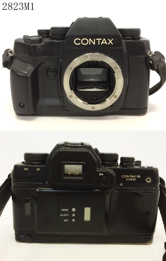 フィルムカメラ コンタックス CONTAX RX ボディ/Carl Zeissレンズ2本 ...