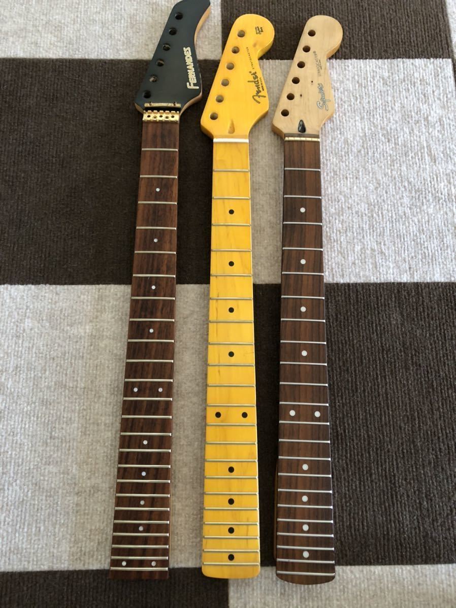 大得価，正規品 FERNANDES ストラト タイプネック(ネック)｜売買されたオークション情報、yahooの商品情報をアーカイブ公開 - オークファン パーツ