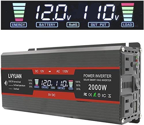 赤字超特価，高品質 IpowerBingo インバーター 12V 定格 1000W 最大 2000W DC12V 直流 AC100V 交流 変換 カーインバーター 日本語説明書付き(その他)｜売買されたオークション情報、yahooの商品情報をアーカイブ公開 - オーク その他