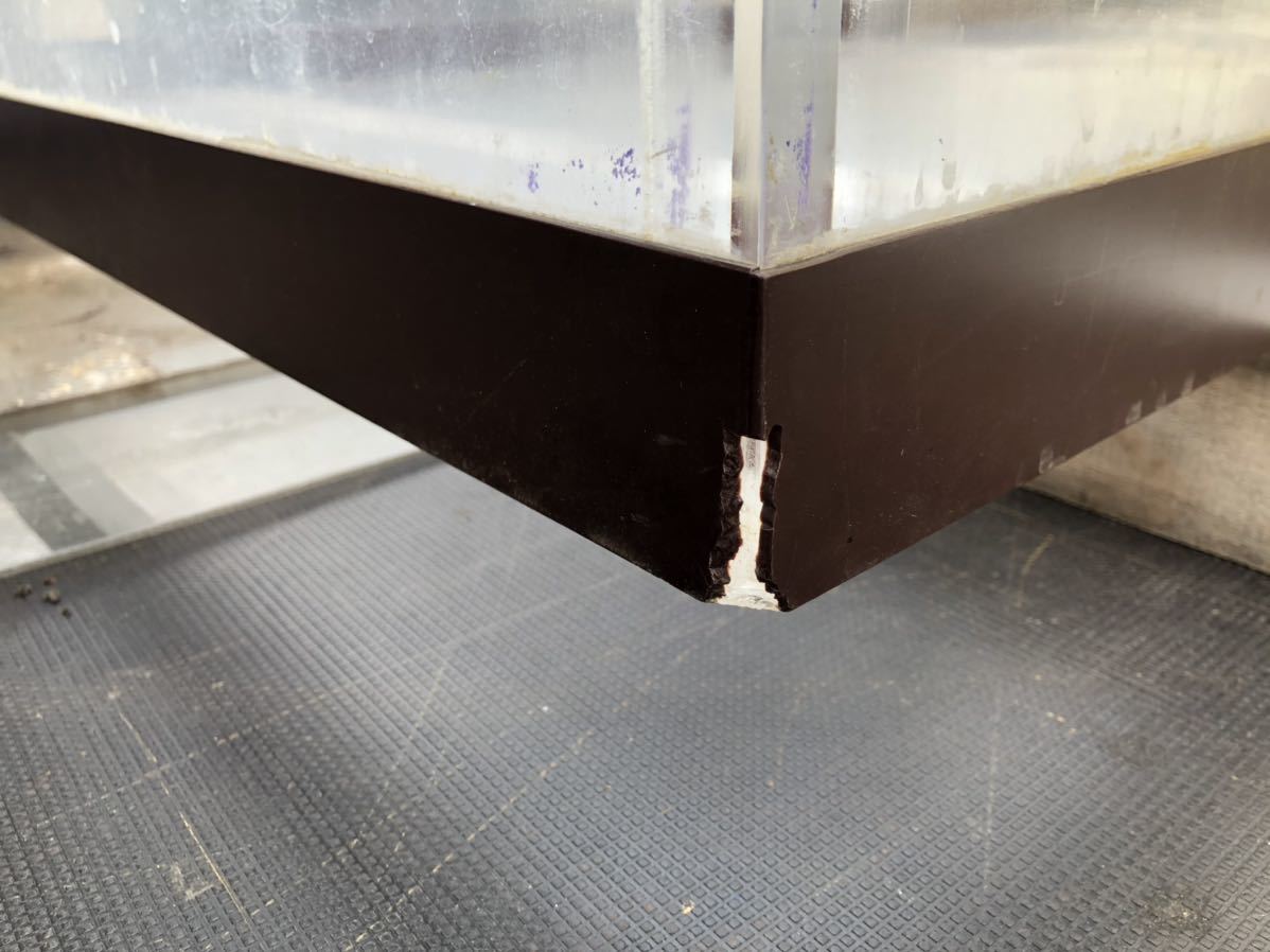 【引取限定】1800×900×800 オーバーフロー水槽セット　アクリル重合接着25㍉_7