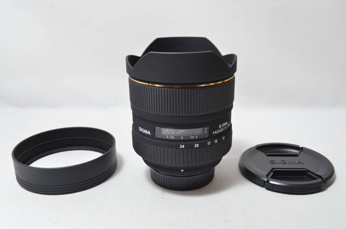 極上品】 シグマ 12-24mm F4.5-5.6 EX DG ASPHERICAL ニコン用 283