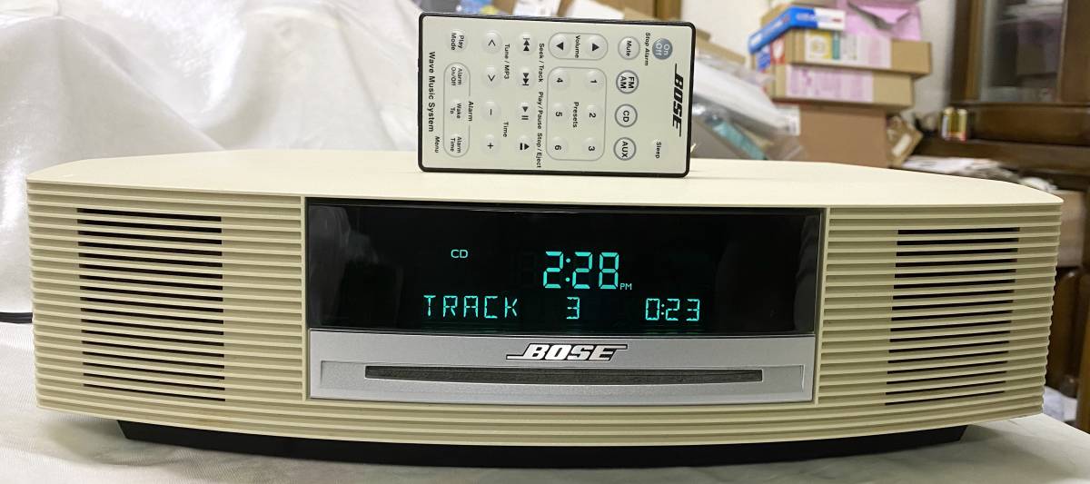BOSE Wave music system AWRCCC CDチューナーアンプ②【リモコン付属