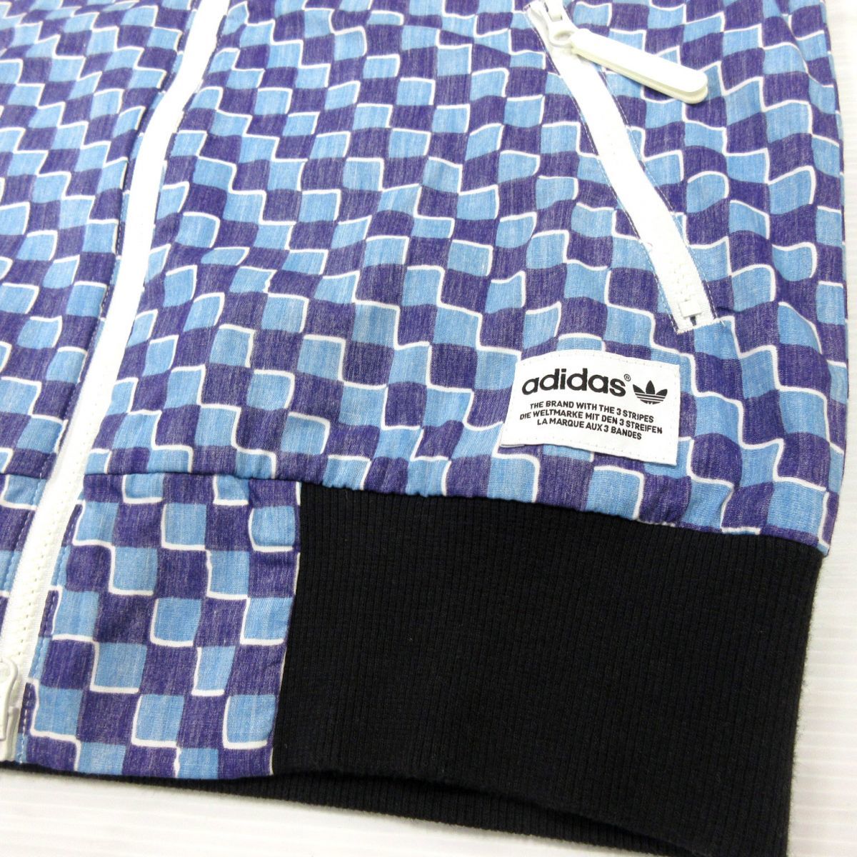 1円 美品○アディダスオリジナルス スタジャン ジップジャケット 
