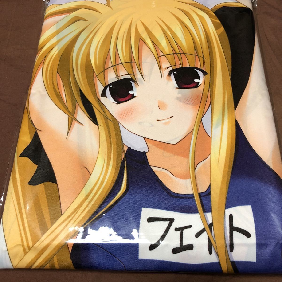 新作，大人気 魔法少女リリカルなのは フェイト テスタロッサ 抱き枕カバー 紺スク水ver すぎいつかさ 杉屋 正規品 SKスエード(抱き枕)｜売買されたオークション情報、yahooの商品情報をアーカイブ公開 - 抱き枕