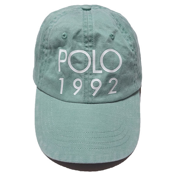 新品 POLO RALPH LAUREN CAP ポロ ラルフローレン キャップ ミント