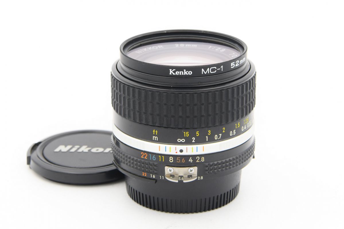 Cmrk2206-8557 ◇ Nikon ニコン Ai NIKKOR 28mm F2.8S Ai-S 単焦点
