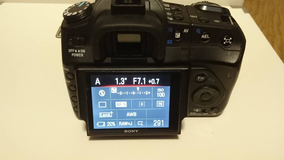 SONY 動作品α350 DSLR-A350 レンズ多数 α350 SONY DSLR-A350