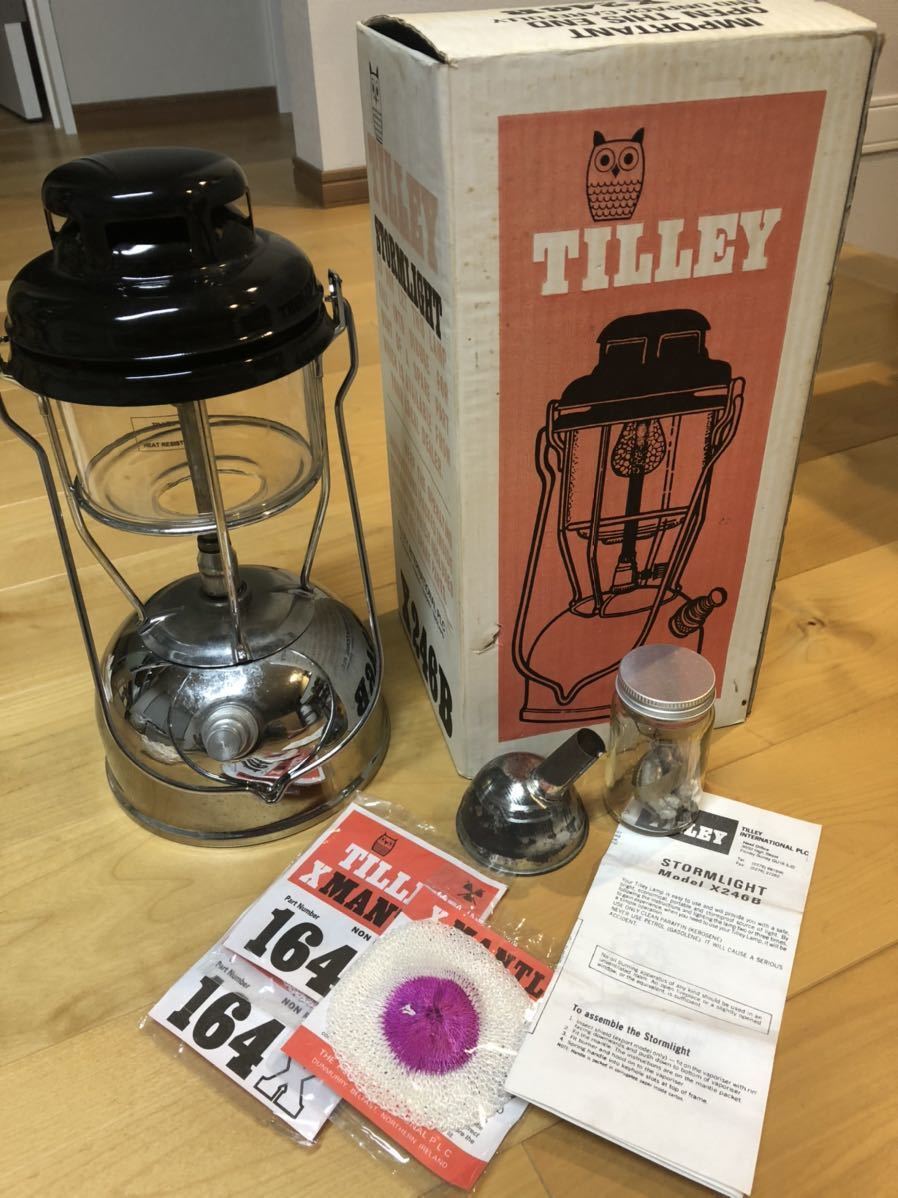 得価，人気SALE TILLEY ストームライト X 246B 保管品(灯油ランタン)｜売買されたオークション情報、yahooの商品情報をアーカイブ公開 - オークファン 灯油ランタン