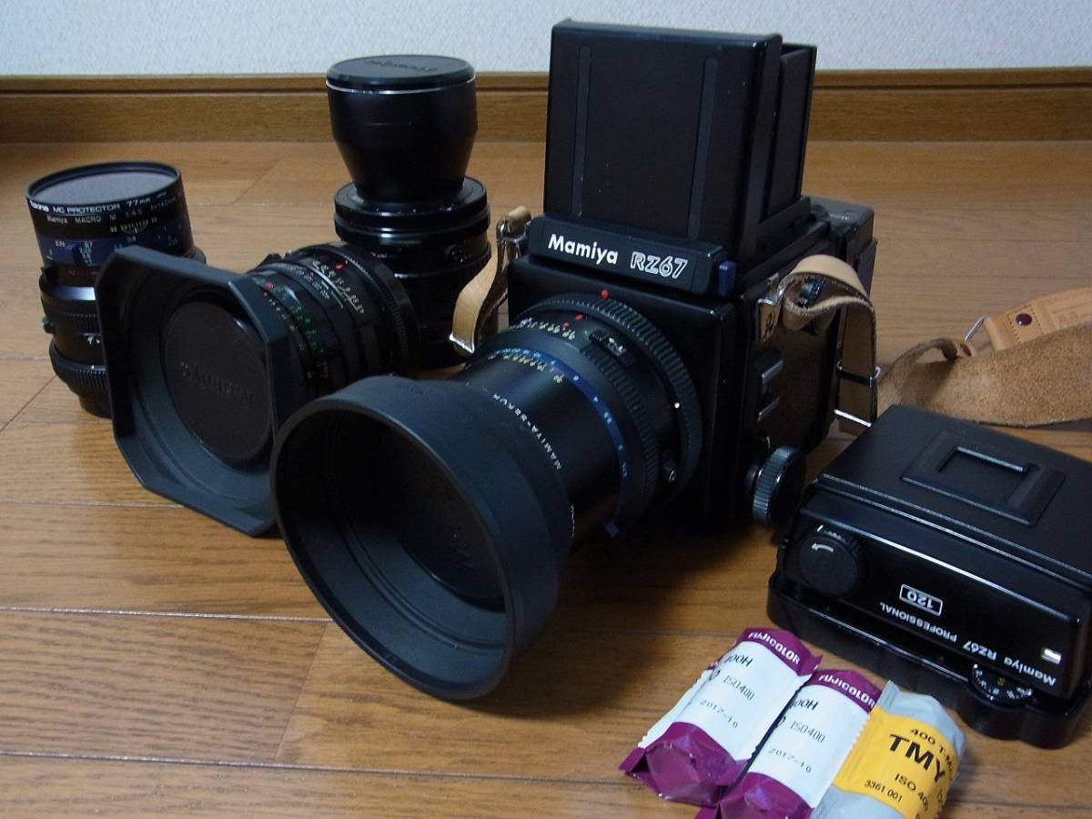 マミヤ RZ67プロフェッショナル レンズ4本 おまけ多数(マミヤ)｜売買