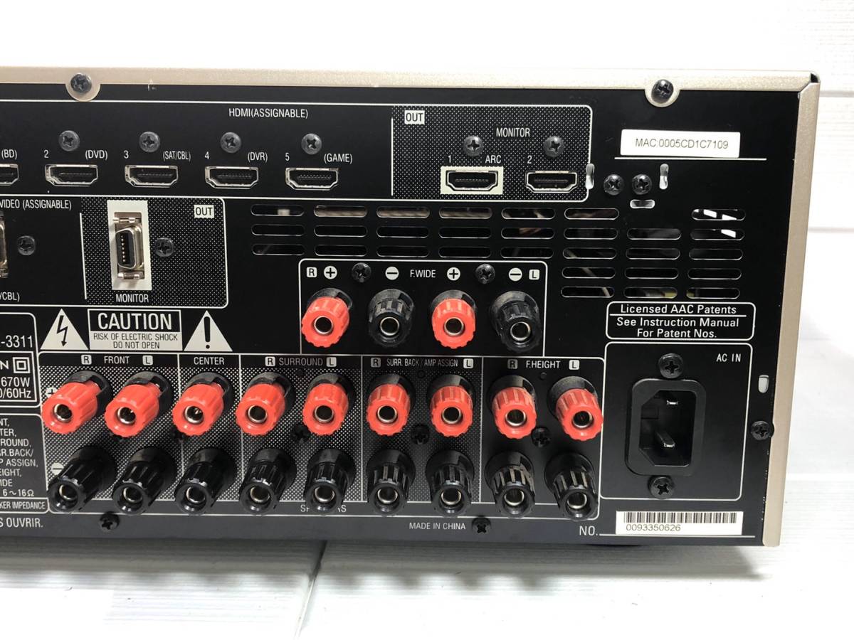 限定商品 DENON デノン デンオン AVR-3311□AVアンプ AVサラウンド