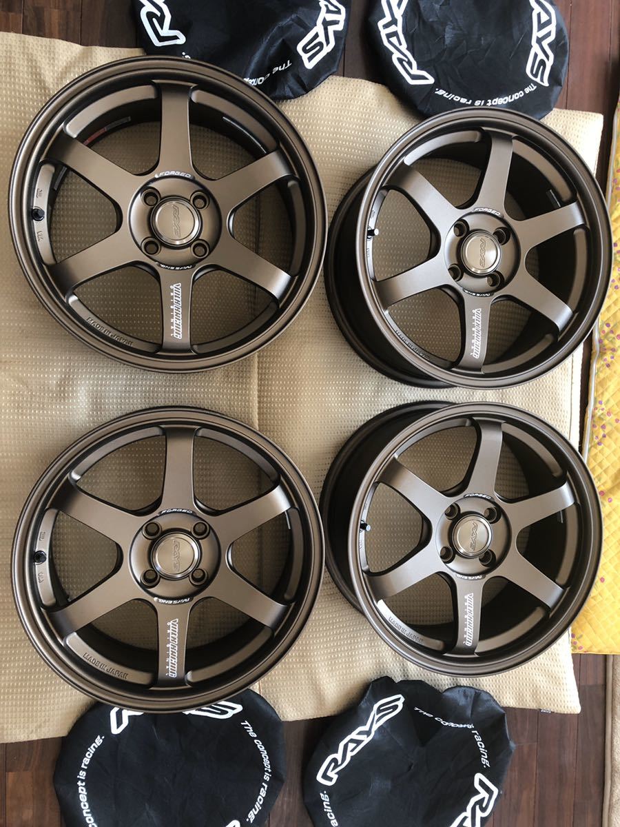 RAYS TE37sonic 16×7j +35 FACE3 ブロンズ 【公式通販】