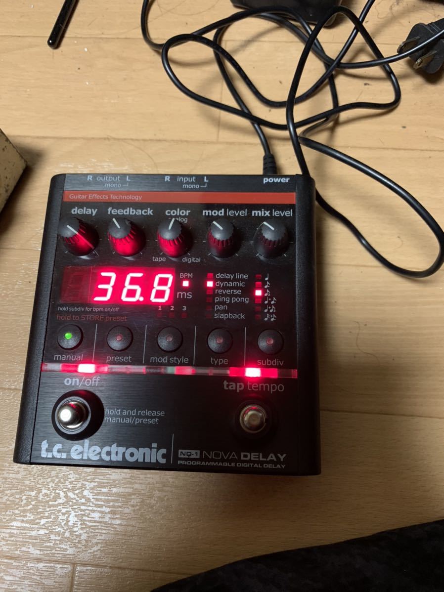 t.c.electronic NOVA DELAY