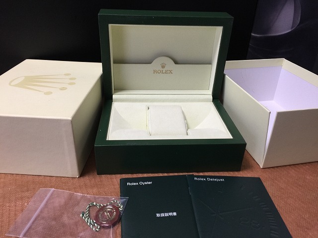 ブランド腕時計 ROLEX 付属品 デイトジャスト 16234 BOX 箱 冊子 ボックス