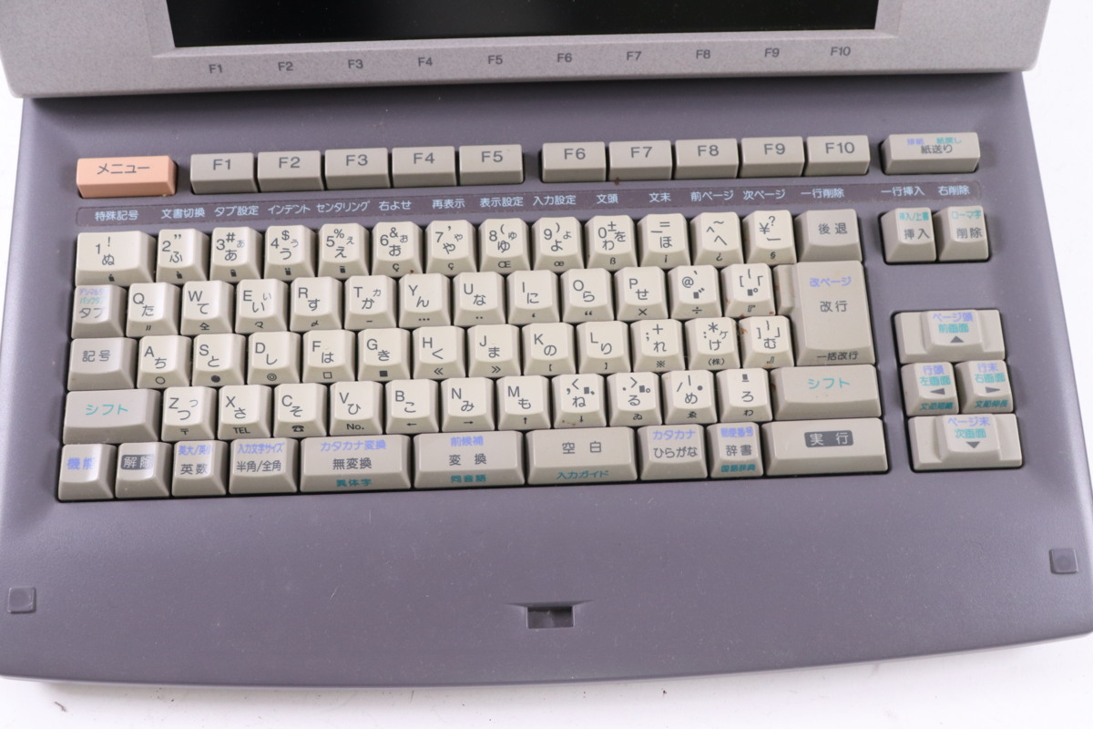 美品　CASIO Darwin ダーウィンGX-500 パーソナル日本語ワープロ 美品 CASIO Darwin ダーウィンGX-500 パーソナル日本語ワープロ 美品