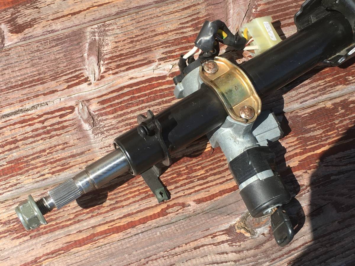 ローバーミニ 1.3I用 ステアリングシャフトキーシリンダー付き 中古品
