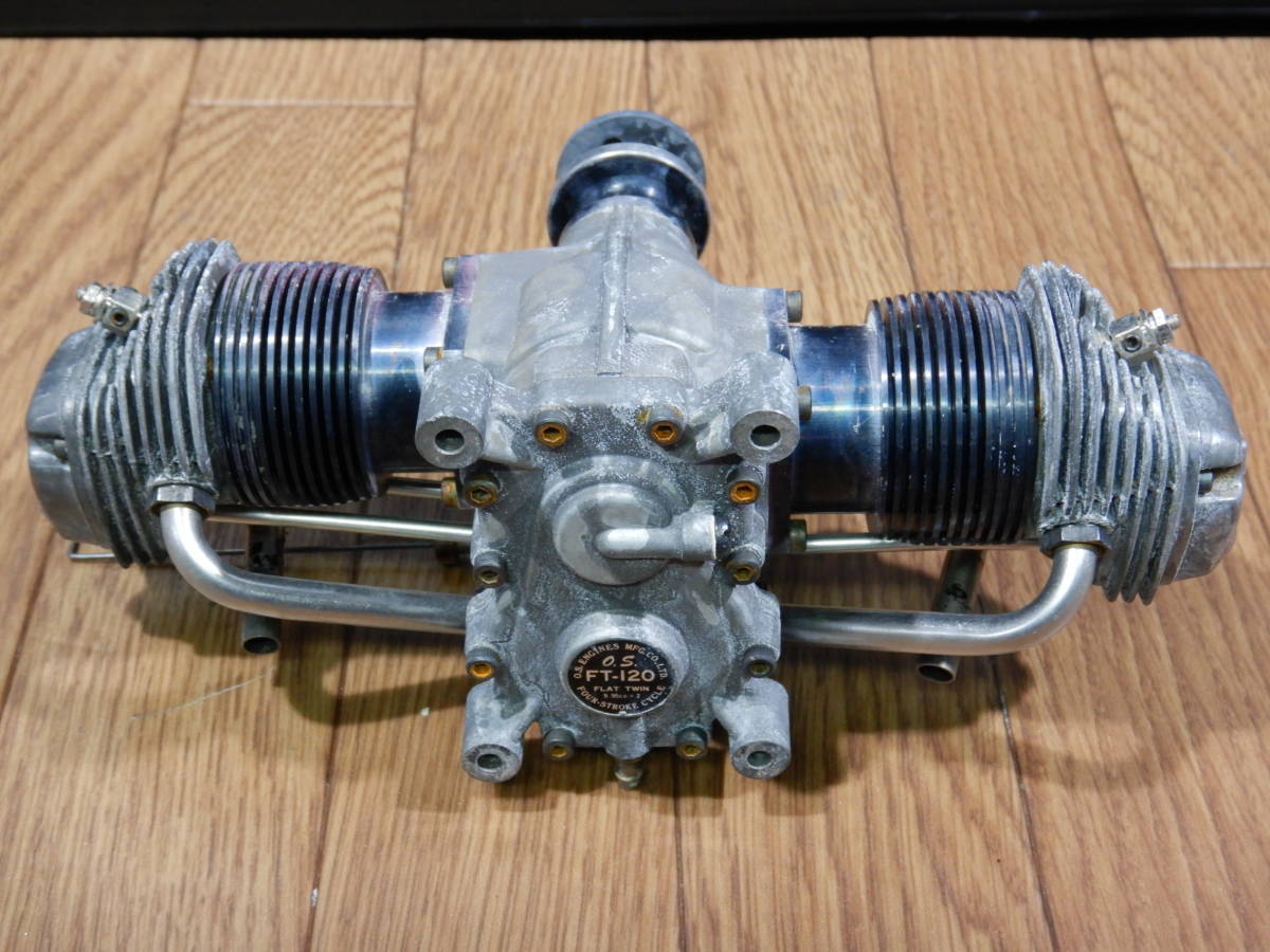 Gemini FT 0 OS Flat Twin O.S. RC Engine Original Box FS run FT-120