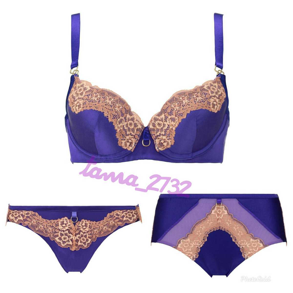 豊富な，定番人気 C75 ショーツ選べます トリンプ Luxurious ラグジュリウス ブラ&ショーツセット 定価19 140円 M007 パープル&times;シャンパンゴールド 紫(75)｜売買されたオークション情報、yahooの商品情報をアー ブラジャー、ショーツ