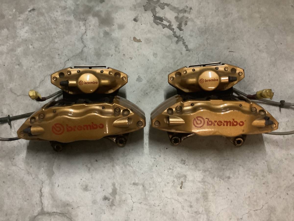 レガシィ ブレンボキャリパー中古セット_2