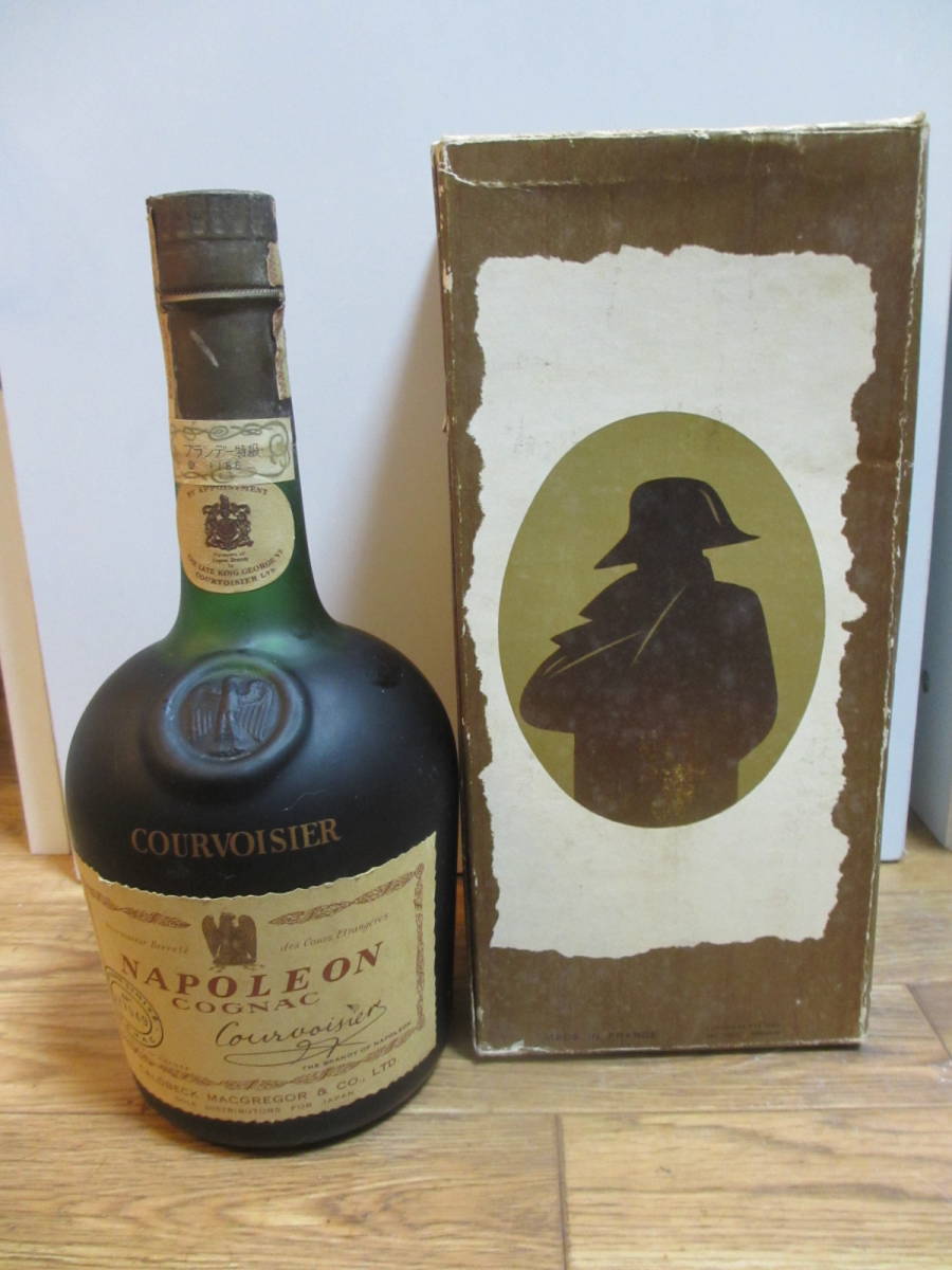 古酒 未開栓 クルボアジェ ナポレオン COURVOISIER NAPOLEON 箱付