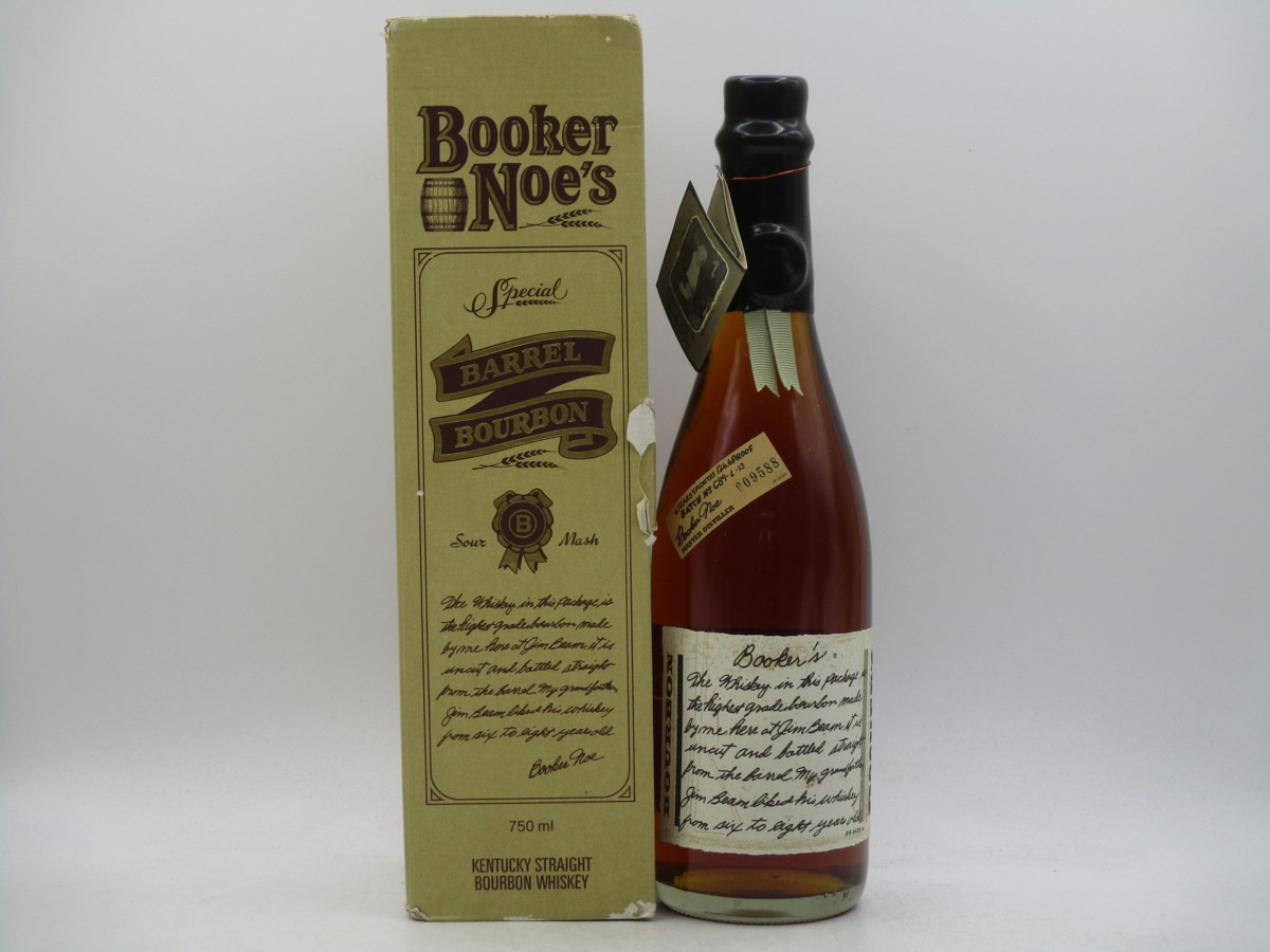 BOOKER'S ブッカーズ バーボン ウイスキー 750ml 63，3% 箱入 未開封 古酒 X6834 ブッカーズ バーボンウイスキー 750ml 同梱不可 楽天 サントリー