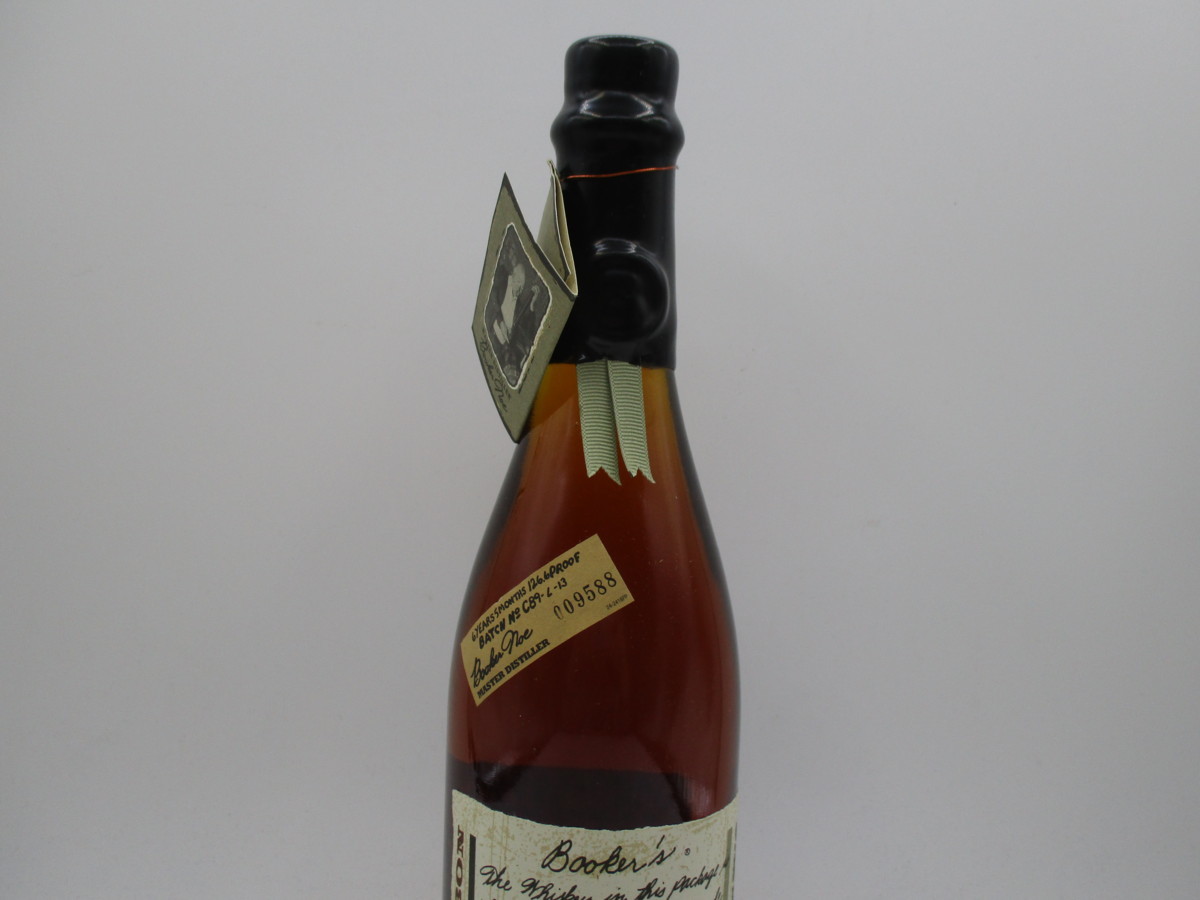 BOOKER'S ブッカーズ バーボン ウイスキー 750ml 63，3% 箱入 未開封 古酒 X6834 ブッカーズ バーボンウイスキー 750ml 同梱不可 楽天 サントリー