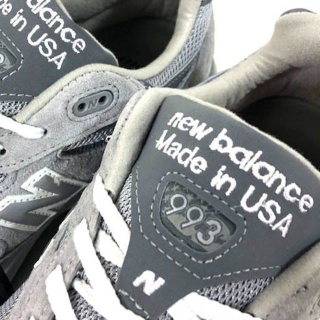 1円 売切 正規 new balance ニューバランス MR993GL スウェード USA製 スニーカー Dワイズ/US10.5/28 ...