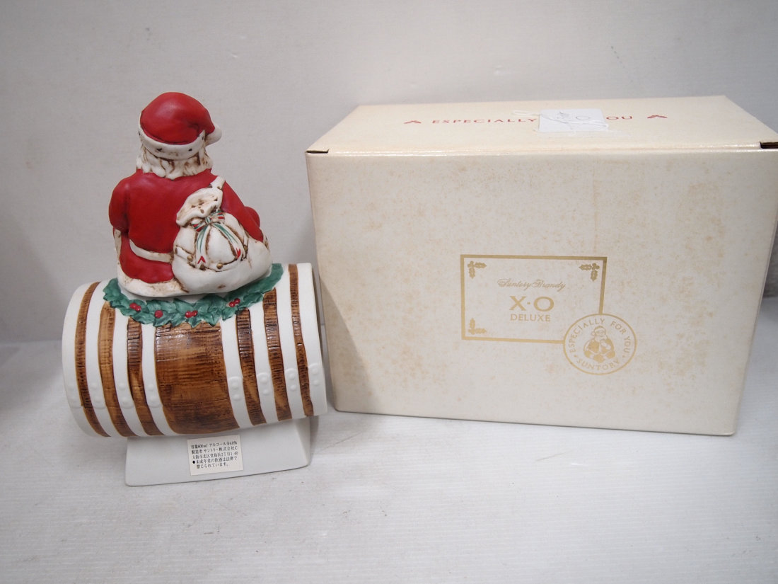 SUNTORY サントリー XO ブランデー サンタ クリスマス 1130g 古酒 未開栓 L1769HD2 XO ブランデー サントリー サンタ サントリーブランデーXOクリスマスサンタボトル O｜Yahoo!フリマ