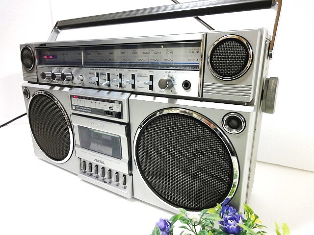 ♪昭和銘機 清掃整備ラジカセ National AMBIENCE RX-5150 National
