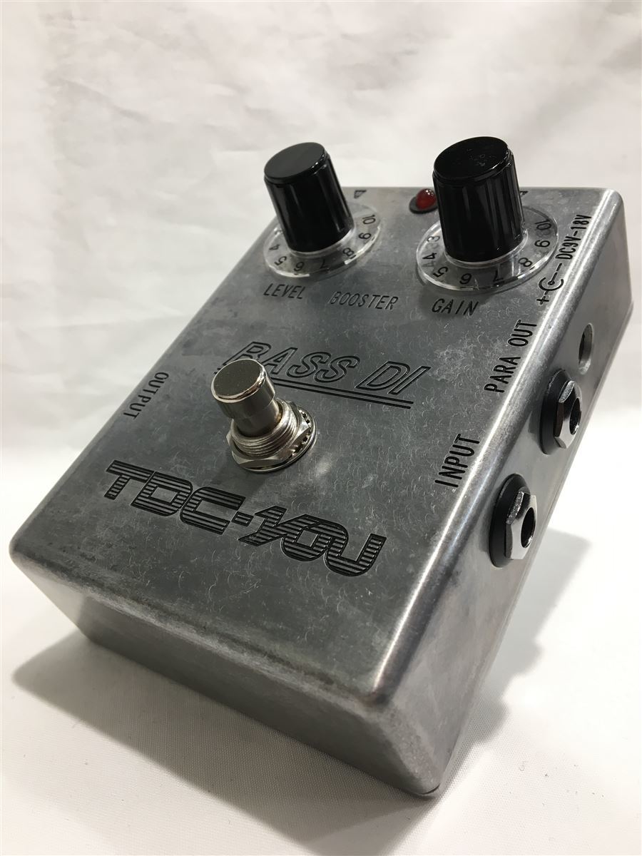 TDC-YOU/BASS DI/エフェクター/ベース用DI/SLV/DC9-18V/箱説付属