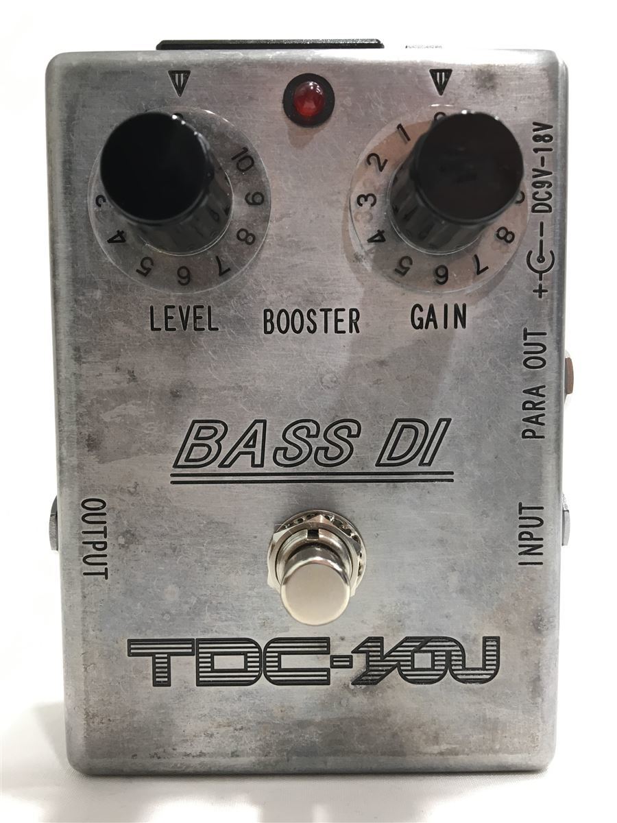 TDC-YOU/BASS DI/エフェクター/ベース用DI/SLV/DC9-18V/箱説付属 | BASS