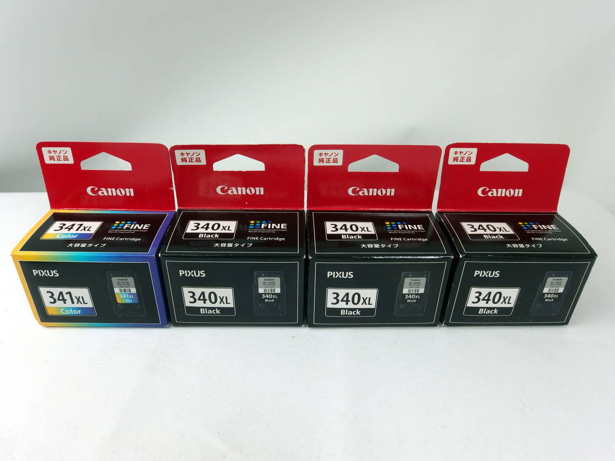 Amazon.co.jp: Canon 純正 インクカートリッジ BC-341XL+340XL