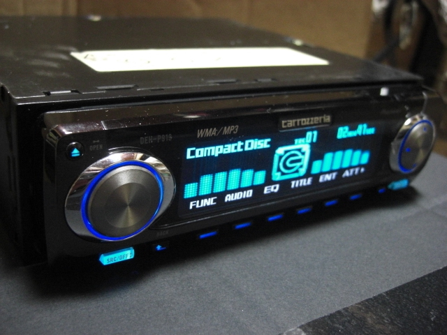 Pioneer DEH-P919 CD Carrozzeria Bluetooth Car Audio carrozzeria