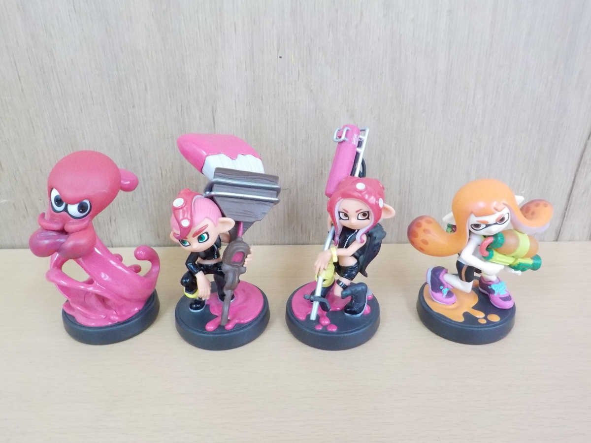 amiibo : タコ Game トリプルセット[タコガール／タコ／タコボーイ 