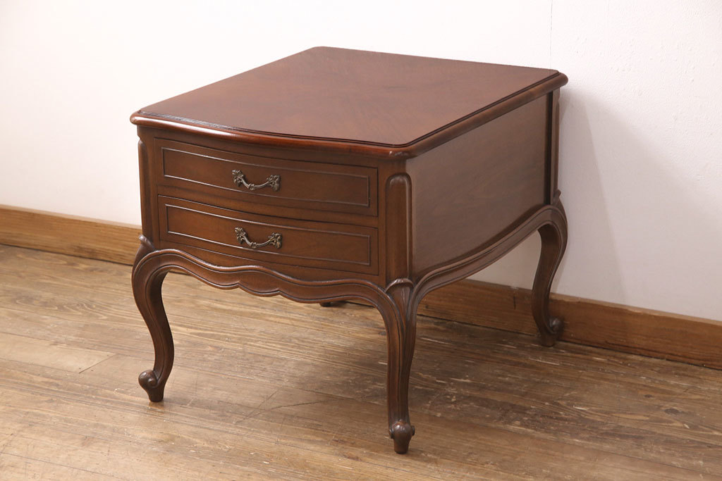 DREXEL HERITAGE Touraine　サイドテーブル　収納付き R-051699 中古 美品 DREXEL HERITAGE(ドレクセルヘリテイジ) Touraine