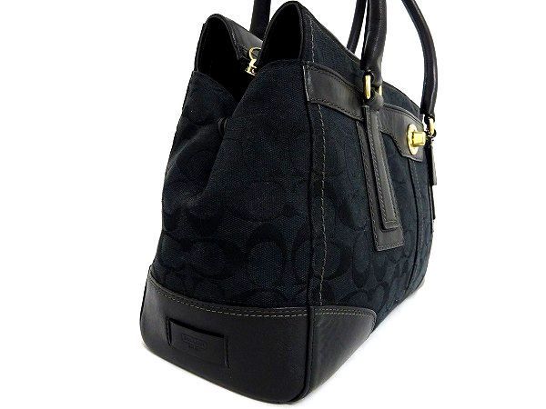 COACH 11063コーチ ハンプトン シグネチャー トートバッグ - メルカリ