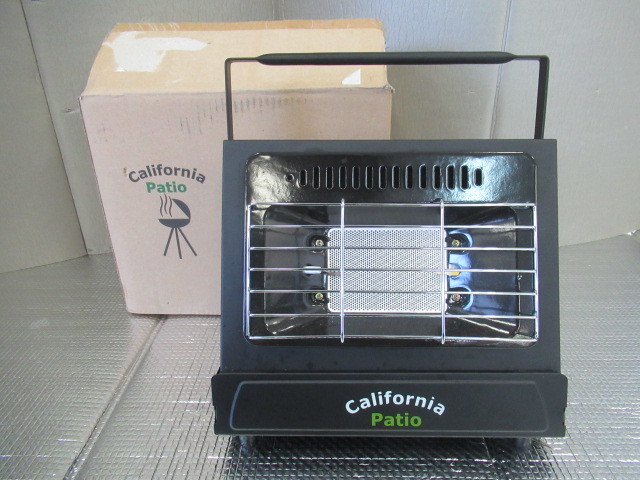 お買い得，安い 点火確認済 California Patio カセットヒーター マットブラック 廃盤 レア カラー ストーブ カリフォルニアパティオ 019967006(ストーブ、コンロ)｜売買されたオークション情報、yahooの商品情報を その他