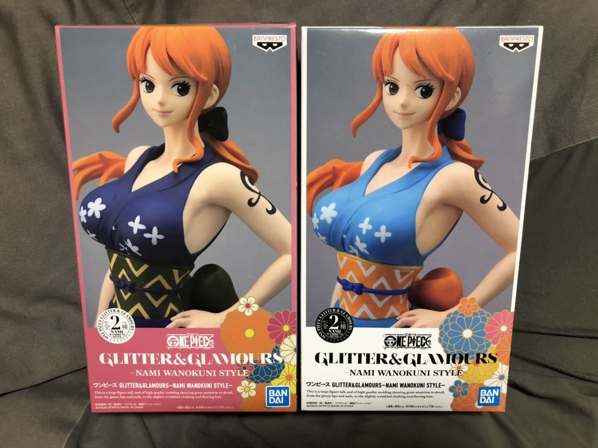 ワンピース Glitter Glamours Nami Wanokuni Style ナミ ワノ国 スタイル 2種セット フィギュア ナミ 売買されたオークション情報 Yahooの商品情報をアーカイブ公開 オークファン Aucfan Com