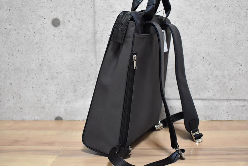 新品 LANVIN COLLECTION アンペル レザービジネスリュック 定価43000円