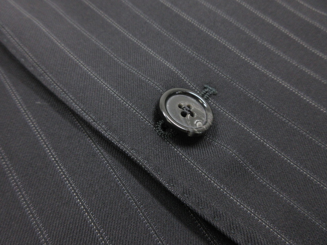 コルネリアーニ CORNELIANI】 SUPER150's 3ボタン段返り ストライプ柄
