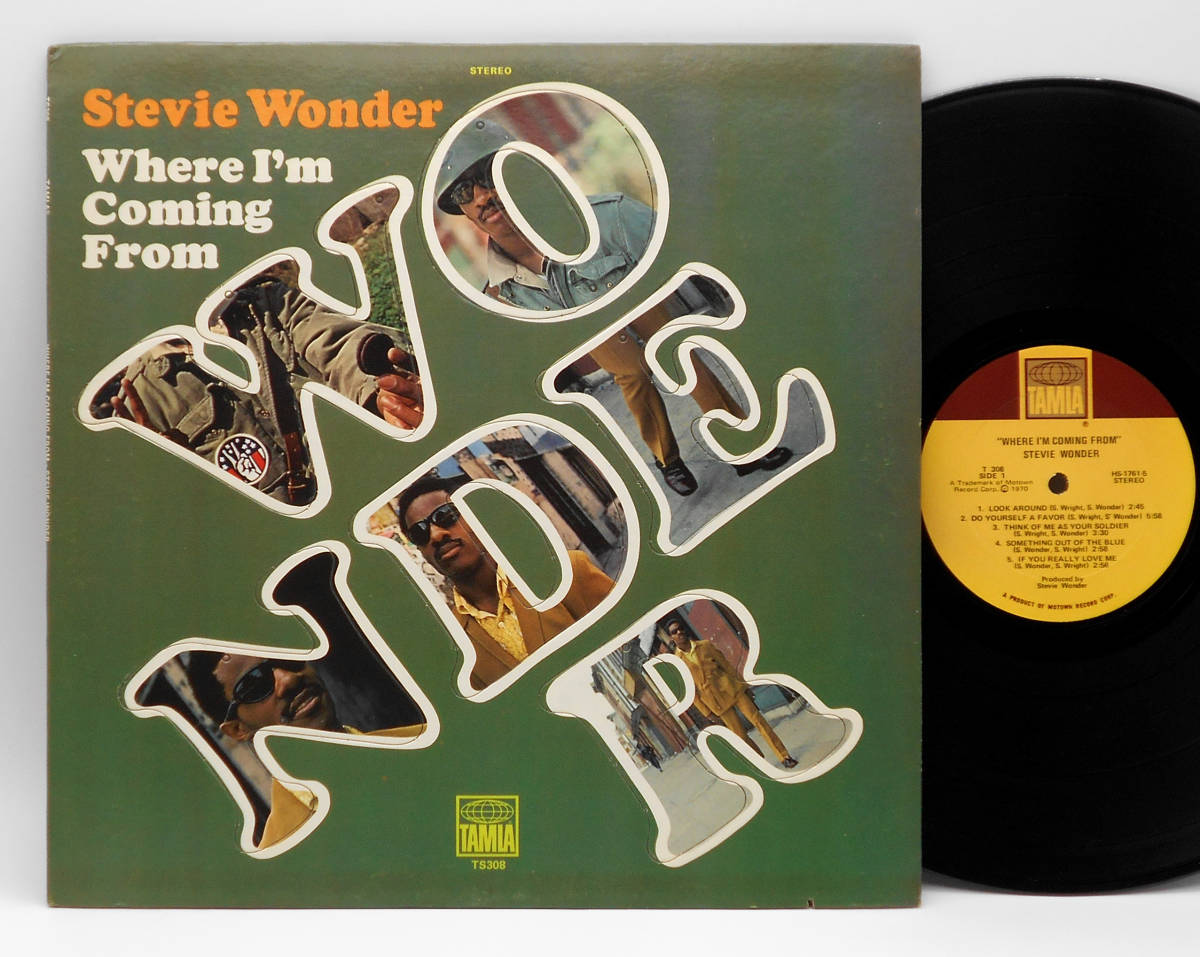 ☆US ORIG LP☆STEVIE WONDER/Where I